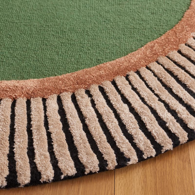 SAFAVIEH Hand-Tufted Fifth Avenue Hermien Mid-Century Modern Wool Rug