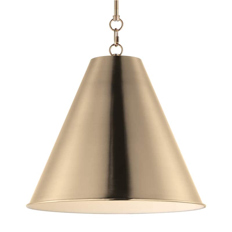 Maxim 15164 Veritas 18" Wide Pendant - Heritage