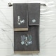 preview thumbnail 15 of 13, Authentic Hotel and Spa Turkish Cotton Aaron 3PC Embellished Towel Set