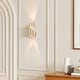 preview thumbnail 24 of 29, Iron Modern Wall Sconce with Novelty Shade and Metal Frame