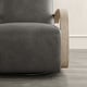 preview thumbnail 29 of 47, Eli Swivel Accent Chair with U-Shaped Wood Arm