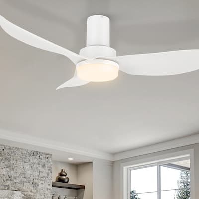 CARRO Haddington 45-inch Indoor Ceiling Fan with Light and Remote