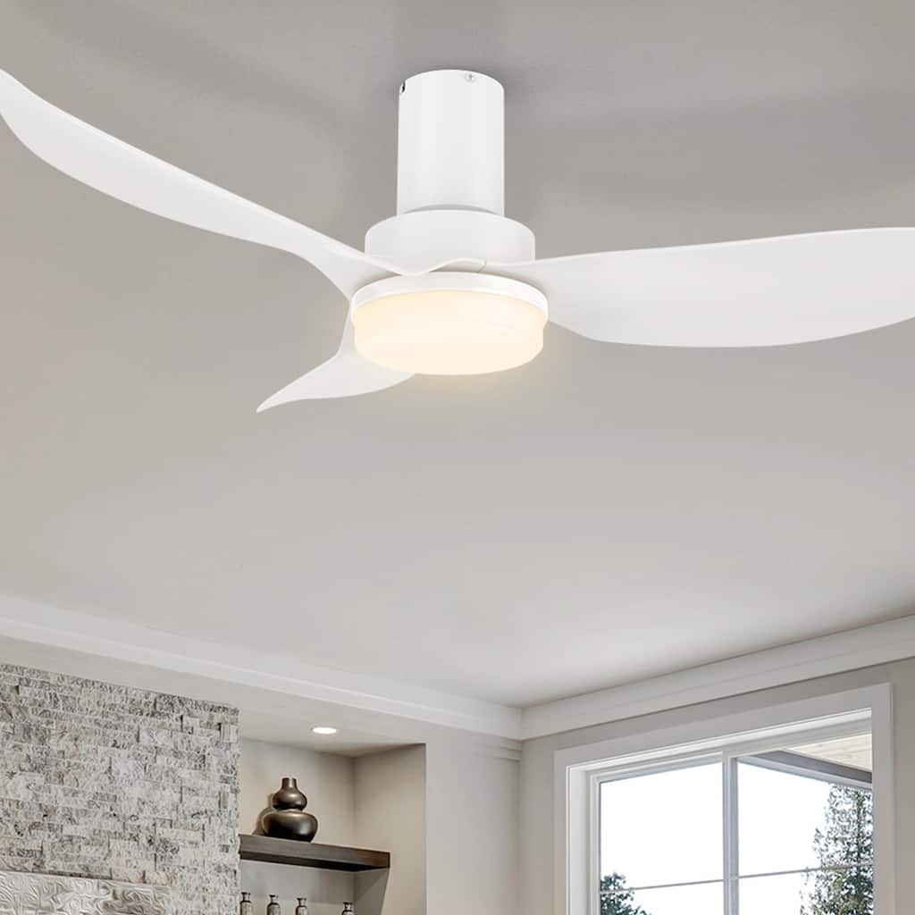 CARRO Haddington 45-inch Indoor Ceiling Fan with Light and Remote