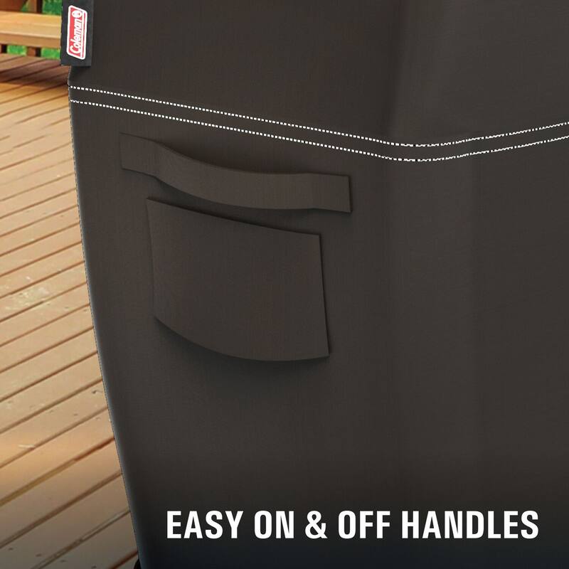 Coleman Cookout Heavy-Duty Cover for Pellet Grills, Black - N/A