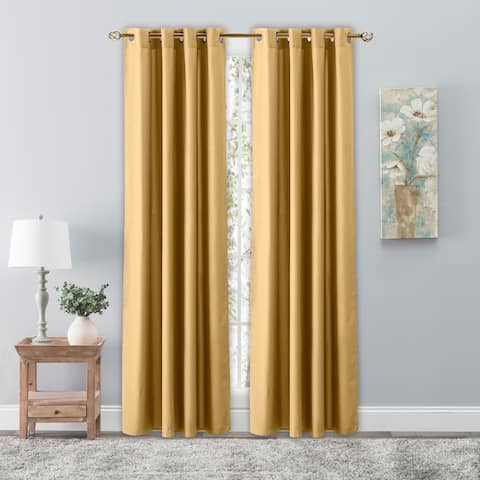 Copper Grove Golestan Grommet Curtain Panel