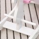 preview thumbnail 5 of 3, Toddler-Friendly Pink Rocking Horse with Backrest, Pedals, and Handles for Ages 1-3, Space-Saving Design