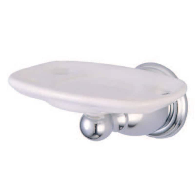 Heritage Toothbrush and Tumbler Holder - Polished Chrome