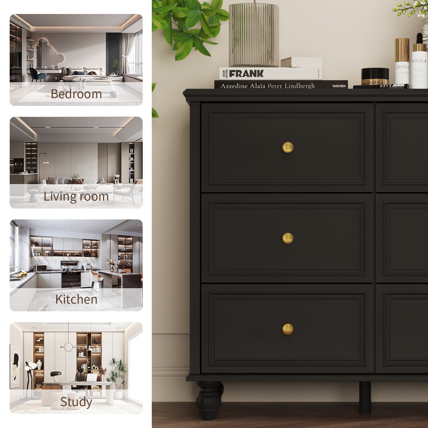 Piper 6 discount drawer double dresser