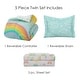 preview thumbnail 3 of 11, Kidz Mix Rainbow Clouds Bed in a Bag