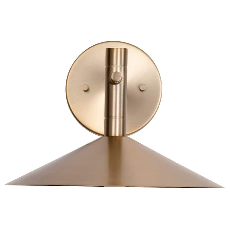 Corrine 10 Inch LED Wall Sconce Burnished Brass 3K/4K/5K CCT Selectable - Burnished Brass