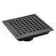 preview thumbnail 18 of 22, Luxier FD01 6 in. x 6 in. Stainless Steel Square Shower Floor Drain
