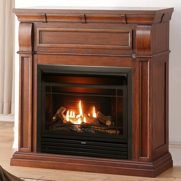 Duluth Forge DFS-300R-1 26,000 BTU Vent Free Dual Fuel Mantel