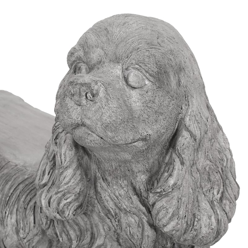 Carlysle Cocker Spaniel Dog Bench by Christopher Knight Home - N/A