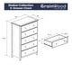 preview thumbnail 17 of 20, Grain Wood Furniture Shaker 5-drawer Solid Wood Chest