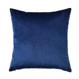blue velvet pillow case
