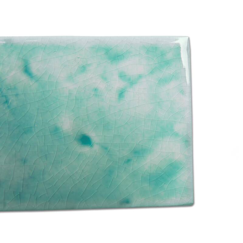 Merola Tile Menorca Aqua 2-1/2" x 12-7/8" Ceramic Wall Tile