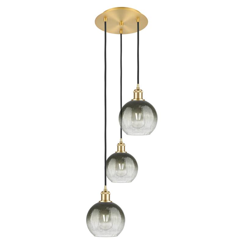 Innovations Lighting Endless Possibilities Ballston - Brookhaven Globe - 3 Light 14" Cord Hung Multi Pendant