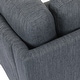 preview thumbnail 12 of 34, Hyland Contemporary Fabric Chaise Lounge by Christopher Knight Home - 33.25" L x 72.50" W x 30.50" H