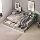 preview thumbnail 24 of 34, Twin Size Daybed Bed Frame with Drawers or Trundle