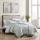preview thumbnail 2 of 7, Swift Home Ultra-Soft Pom Pom 3-Piece Microfiber Comforter Bedding Set Gray - King