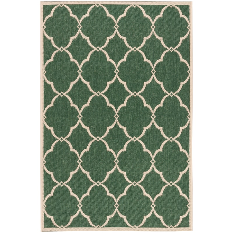 SAFAVIEH Linden Gaye Indoor/ Outdoor Waterproof Patio Backyard Rug.