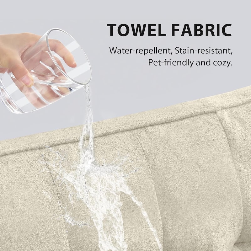 Convertible Sofa Bed,3 in 1 Pull Out Couch,Loveseat Sleeper with Adjustable Backrest,Side Pocket,USB Charging Port