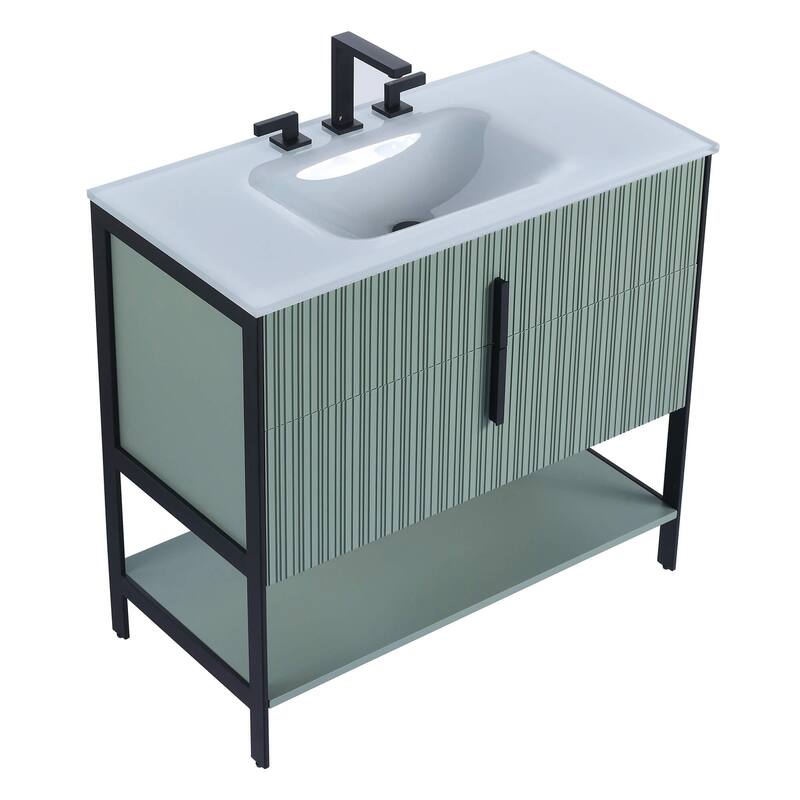Fine Fixtures Serenity Modern bathroom vanity