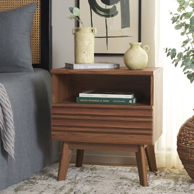 SAFAVIEH Home Esma 1 Drawer 1 Shelf Nightstand