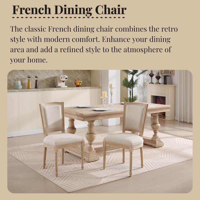 Upholstery Dining Chairs Set of 2
