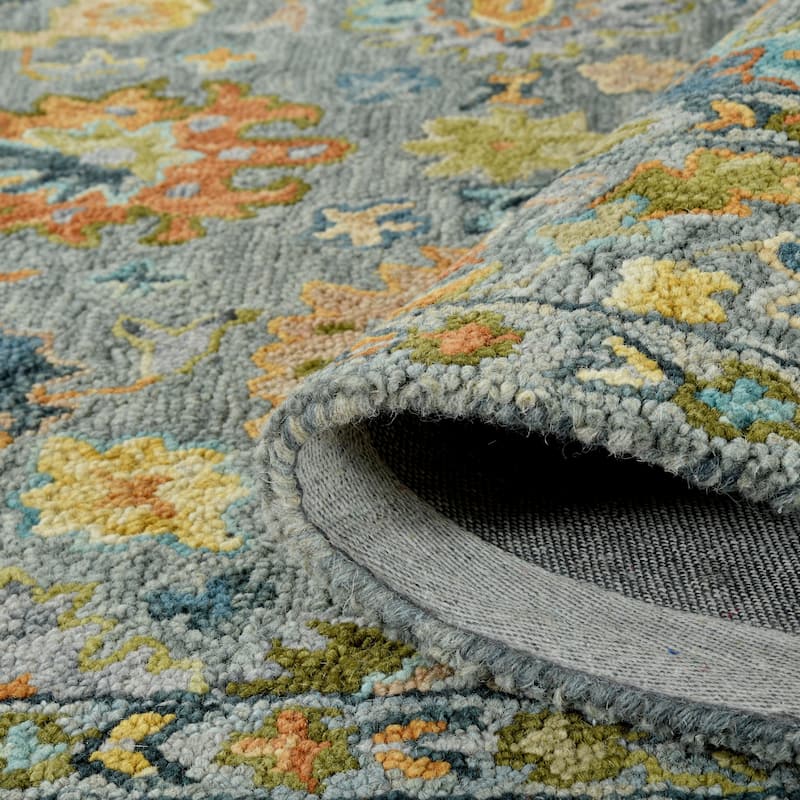 Empress Gray Traditional Hand-Hooked Area Rug 2' x 3'