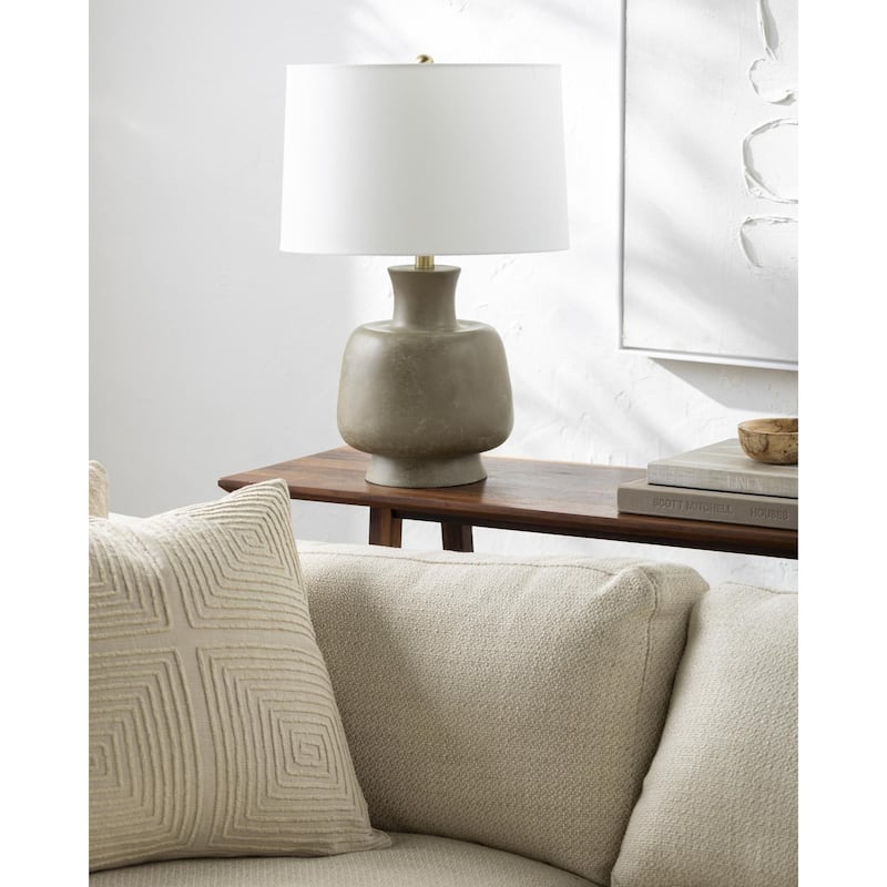 Livabliss Traditional Accent Table Lamp - Brown
