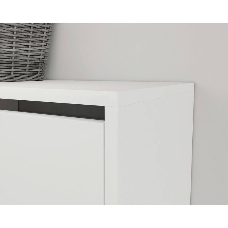Shoe Storage Cabinet White 3a
