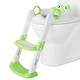 preview thumbnail 2 of 12, Potty Training Seat with Step for Toddlers Green