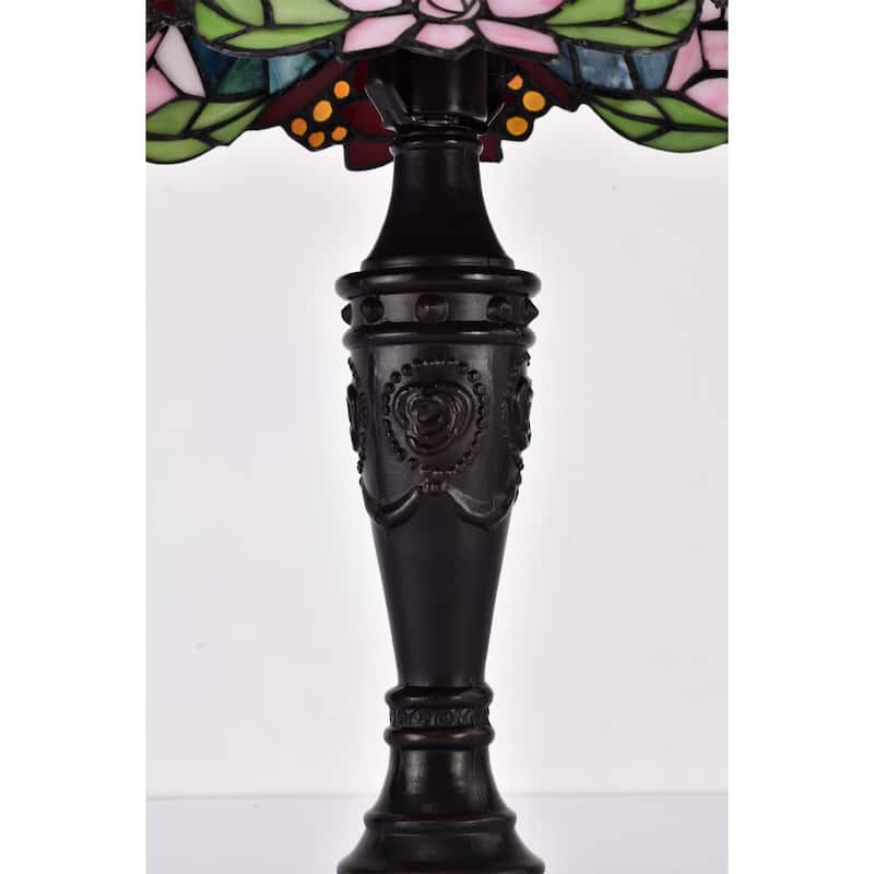 Tiffany-style Angel Table Lamp