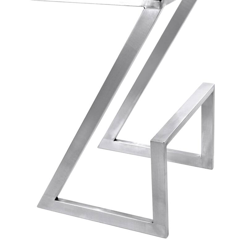Armen Living Atlantis 26-inch Backless Counter Height Stool
