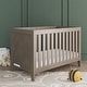 preview thumbnail 11 of 18, Kieran Euro 3-in-1 Convertible Crib Crescent Gray