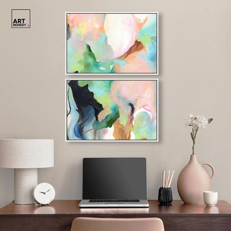 The Dreamer part II Canvas Set of 2 by Art Remedy