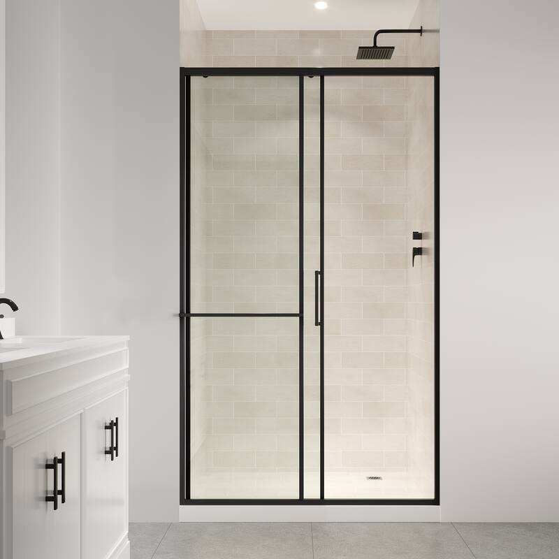 Zora Sliding Clear Alcove Shower Door
