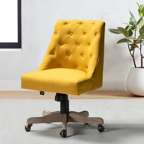 Modern Office Chair with Tufted Back