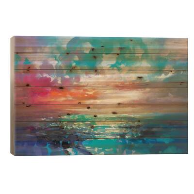Skye Colour Spectrum Print On Wood by Scott Naismith - Multi-Color