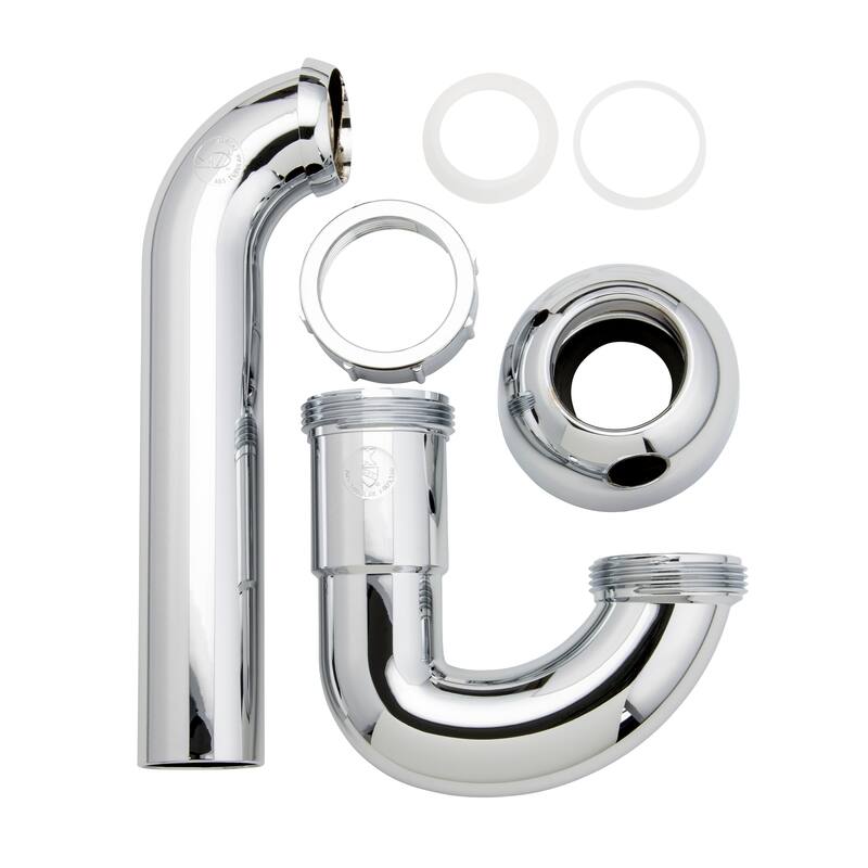 Keeney K400 Decorative 1.5 or 1.25 x 1.25 ABS P-Trap