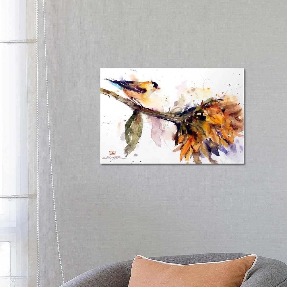 iCanvas "Sitting on the Tree" by Dean Crouser Canvas Print