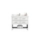 preview thumbnail 13 of 128, Willow Collections 42 x 22 Parker Single Bowl Sink Bathroom Vanity with 2 in Quartz