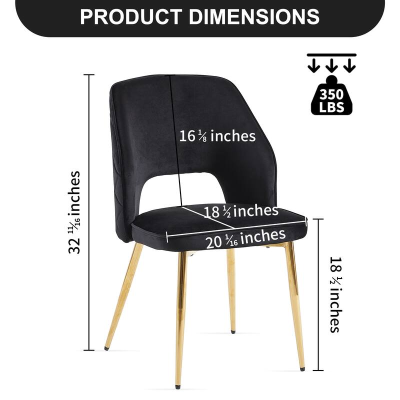 Upholstery Dining Chairs Set of 2