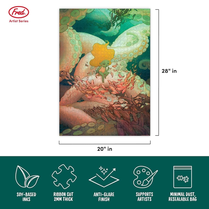 Fred 1000 Piece Artistic Puzzle
