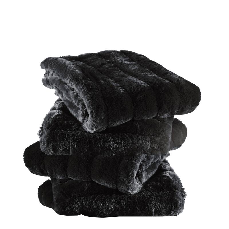 Supermink Soft Solid Throw Pillow Covers Set of 4, NO INSERT