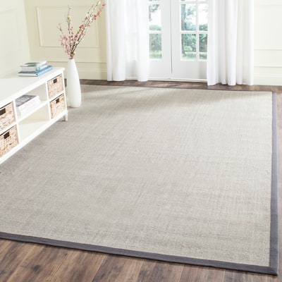 SAFAVIEH Natural Fiber Edle Border Sisal Rug