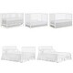 preview thumbnail 5 of 3, Dream On Me Ridgefield 5 In 1 Convertible crib - White