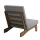 preview thumbnail 60 of 130, Outdoor Teak Patio Furniture 2 Club Chairs Loveseat Table