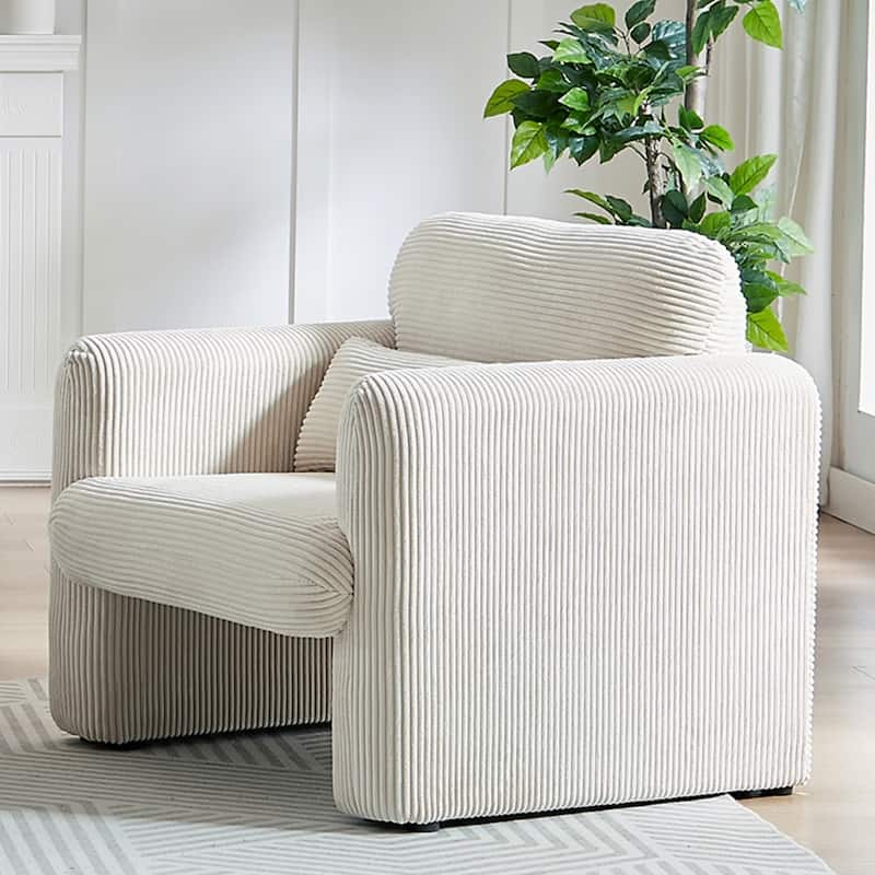 Lounge Chairs Single Sofa with Support Pillow